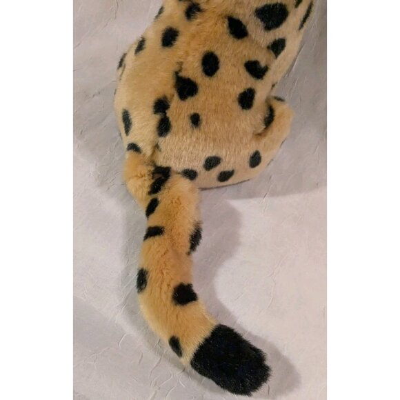 ZSL London Zoo Plush Cheetah Safari Large Cat Wildlife Stuffed Animal Toy 10" - Picture 7 of 15